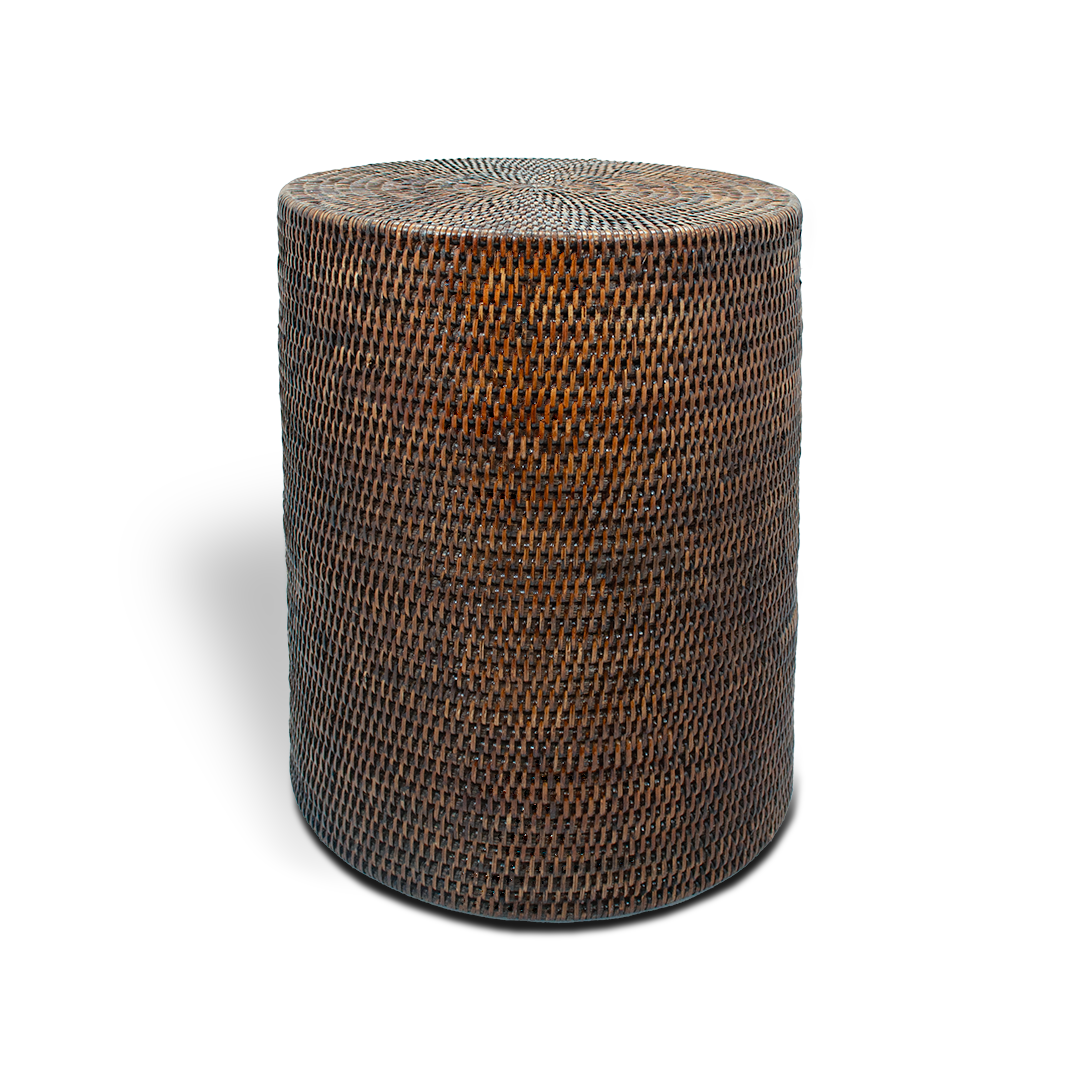 Decor Walther Rattan Standbürste Basket SBG - Hell &amp; Dunkel