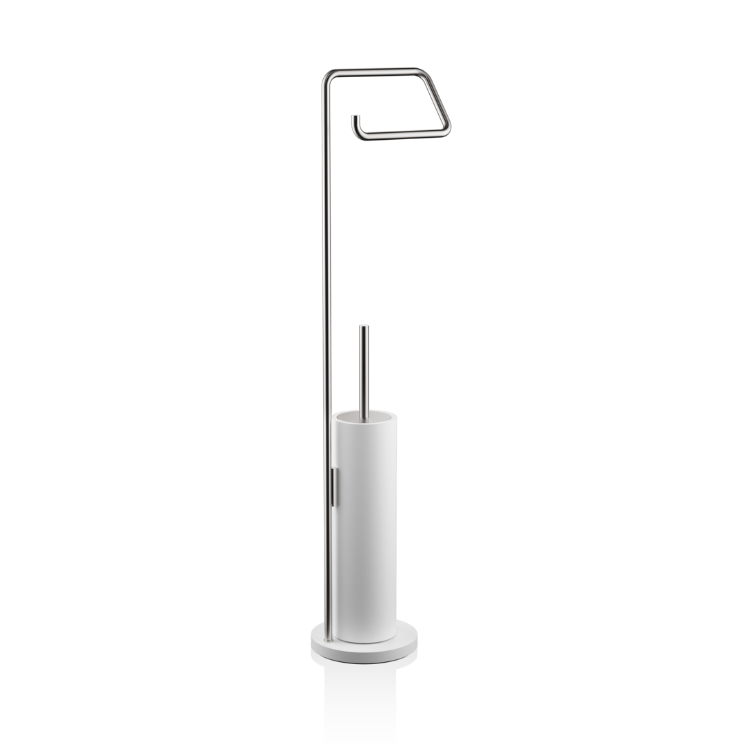 Toilet brush with paper holder Stone SBK