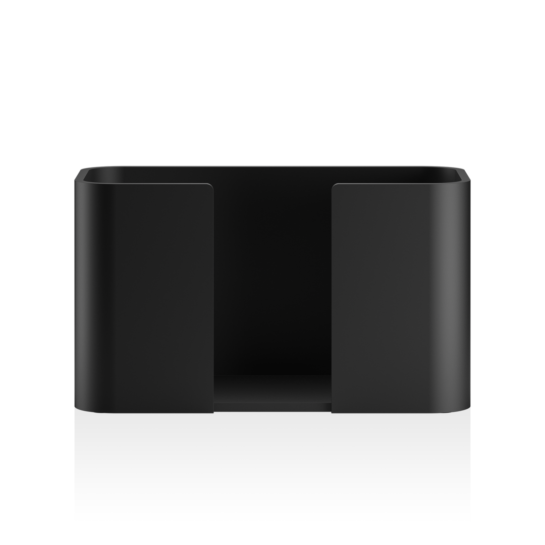 STONE Black SPTB Stand-Papiertuchbehälter Schwarz matt