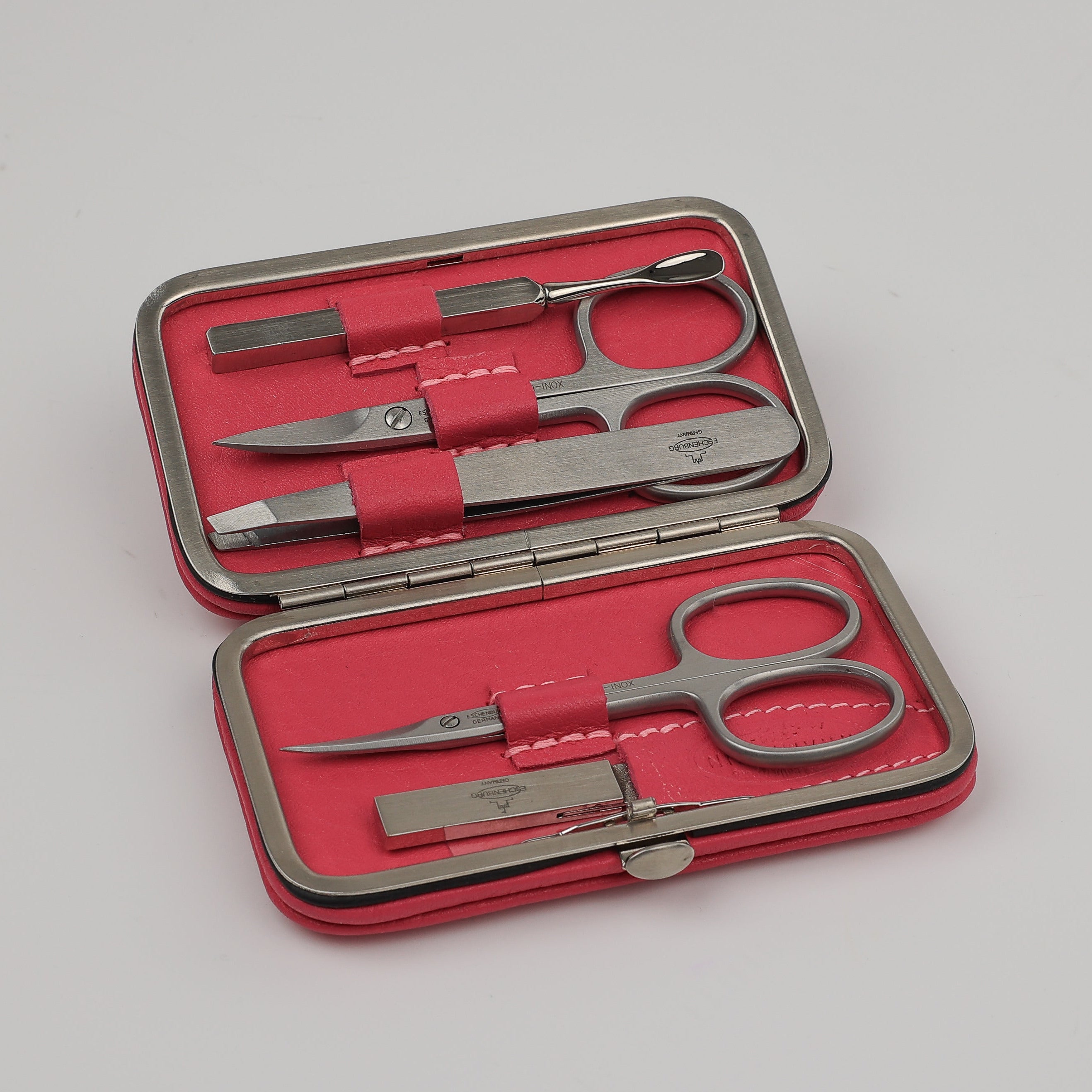 Ensemble de manucure en cuir, Frame M - 5 pièces