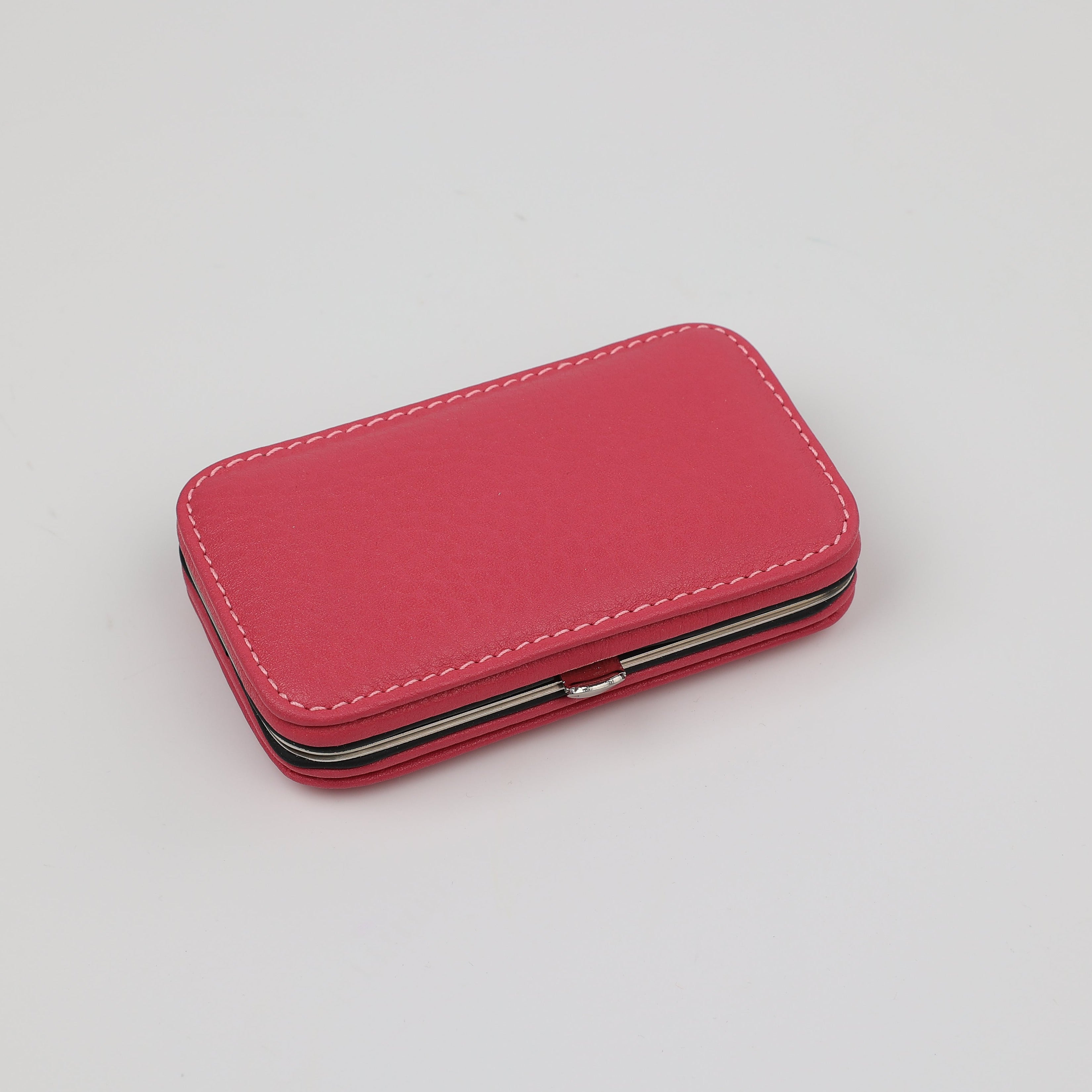 Ensemble de manucure en cuir, Frame M - 5 pièces