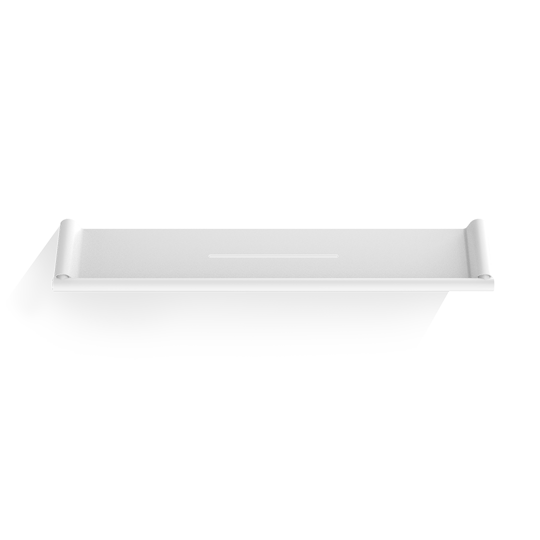 Wandablage MK ABL40 in Weiß matt – modernes Design und klare Linien in sanftem Finish