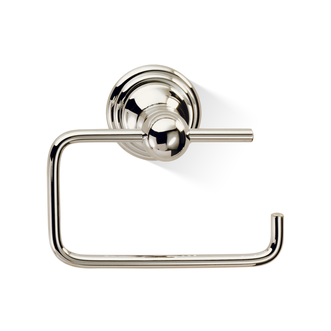 Toilettenpapierhalter CL TPH3 in Nickel poliert – hochwertig verarbeiteter Wandhalter im zeitlosen Design der Decor Walther Classic Kollektion.