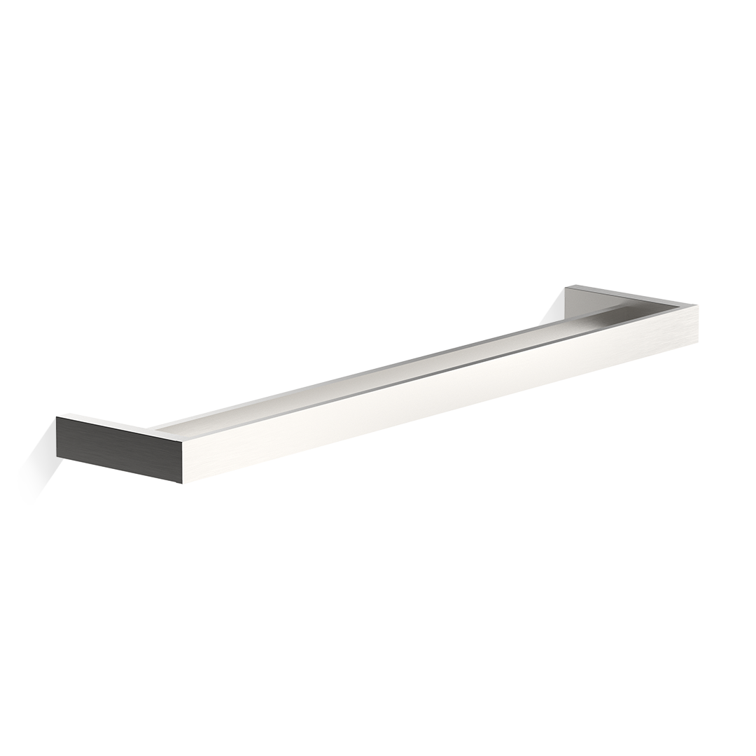 Zeitlose doppelte Handtuchhalterung HTD60 von Decor Walther in Edelstahl Matt PVD – langlebige und elegante Lösung für Bad und Gästebad.