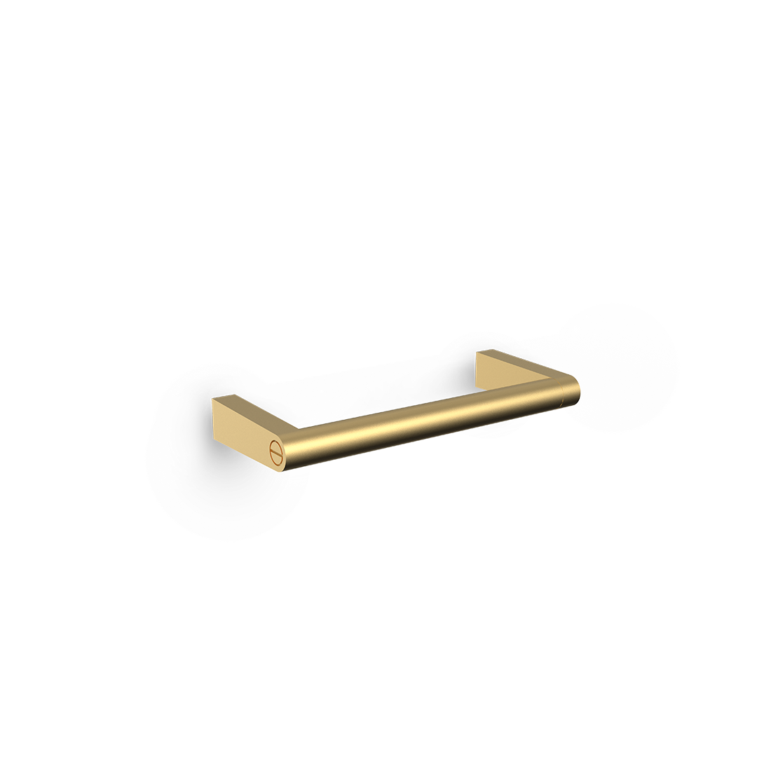 Decor-Walther SOHO HTE Handtuchstange 20 cm aus massivem Messing in Gold matt PVD zur Wandmontage, Artikelnummer: 0680482