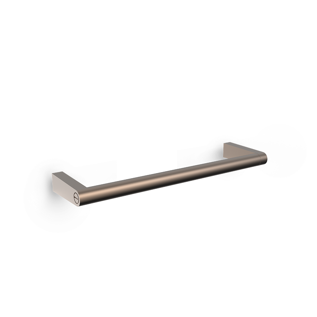Decor-Walther SOHO HTE Handtuchstange 30 cm aus massivem Messing in Kupfer matt PVD mit urbanem Design, Artikelnummer: 0680515