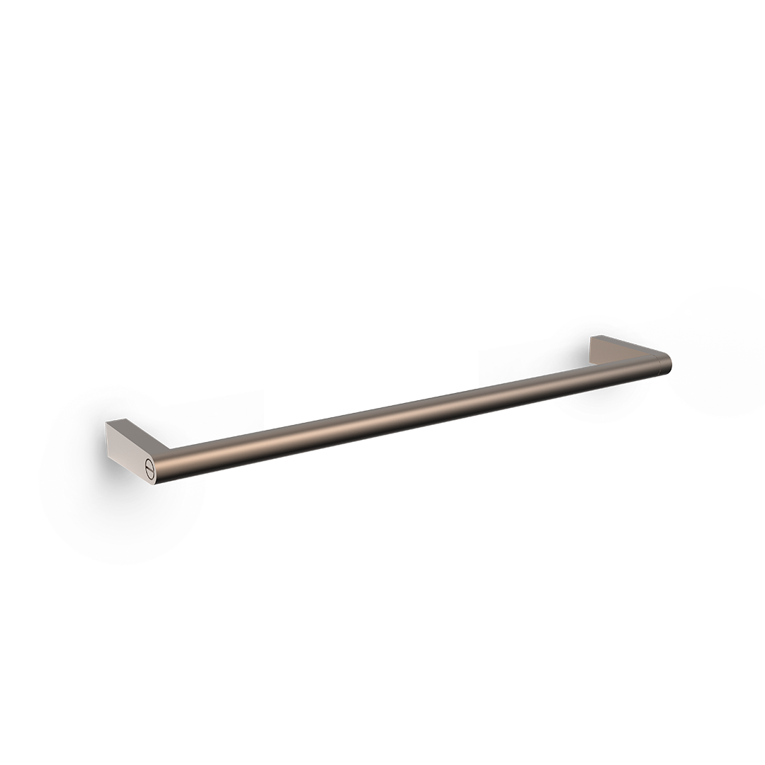 Decor-Walther SOHO HTE Handtuchstange 45 cm aus massivem Messing in Kupfer matt PVD mit urbanem Design, Artikelnummer: 0680615