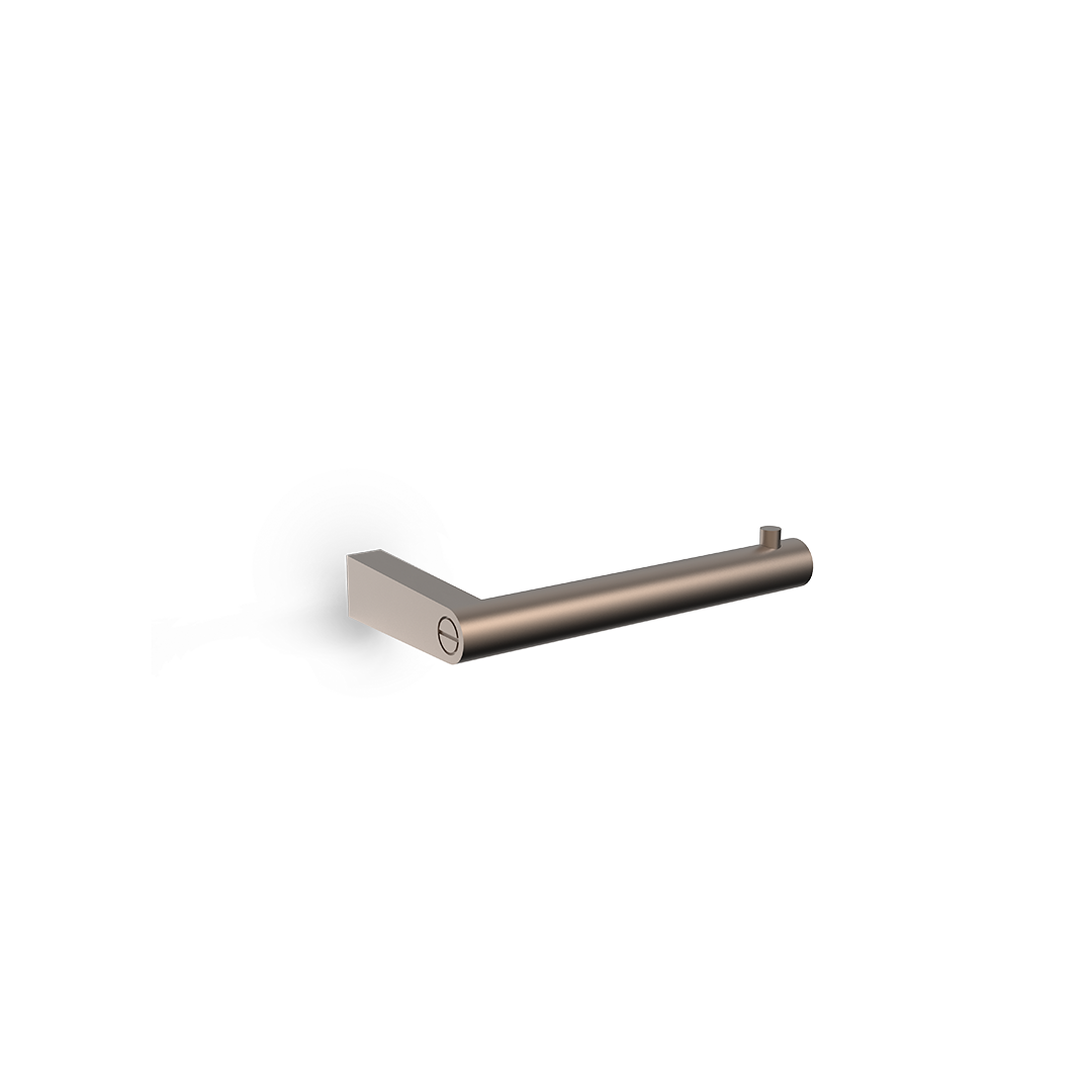 Decor-Walther SOHO TPH Toilettenpapierhalter aus massivem Messing in Kupfer matt PVD mit industriellem Design und sichtbaren Verschraubungen, Artikelnummer: 0680215