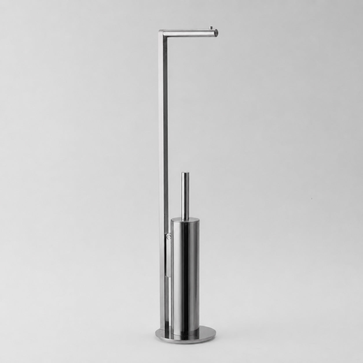 Decor-Walther SOHO SBK Standbürstengarnitur aus massivem Messing in Schwarz Chrom glänzend PVD für moderne Designbäder, Artikelnummer: 0681558