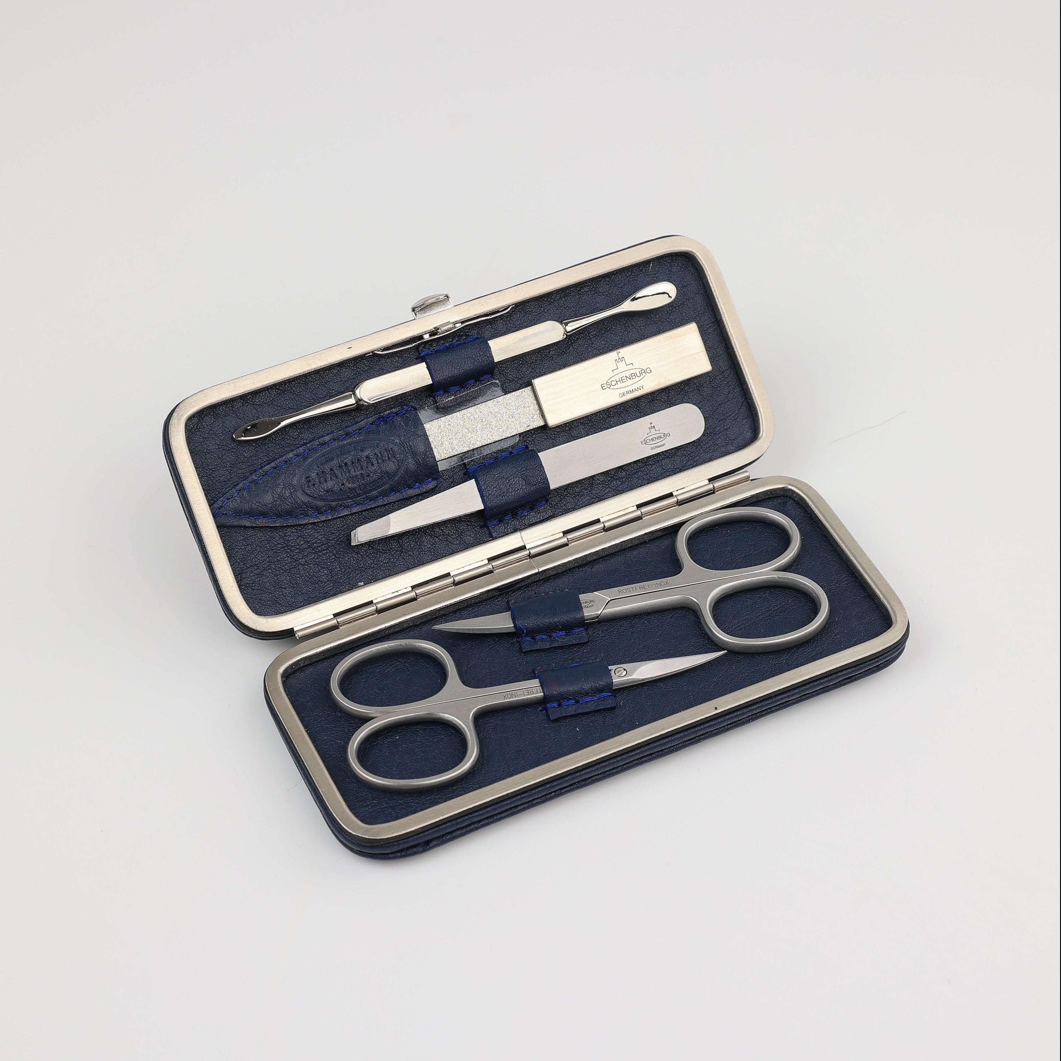 Ensemble de manucure en cuir, Frame L - 5 pièces