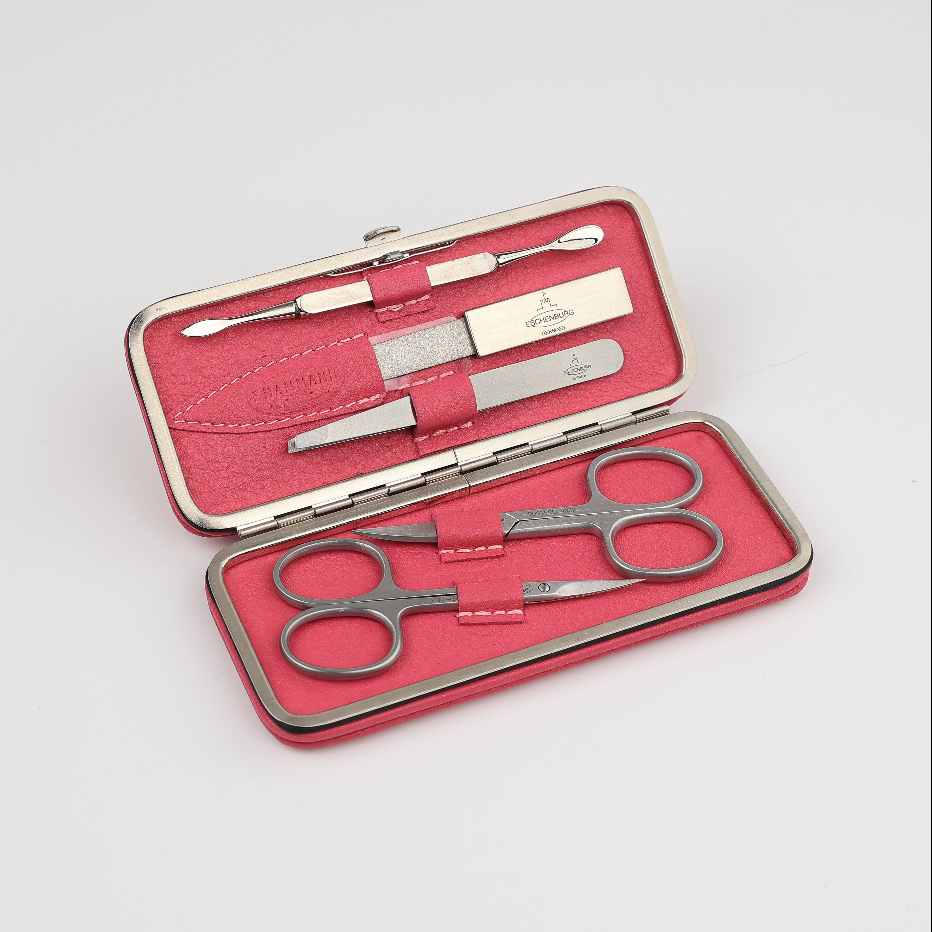 Ensemble de manucure en cuir, Frame L - 5 pièces