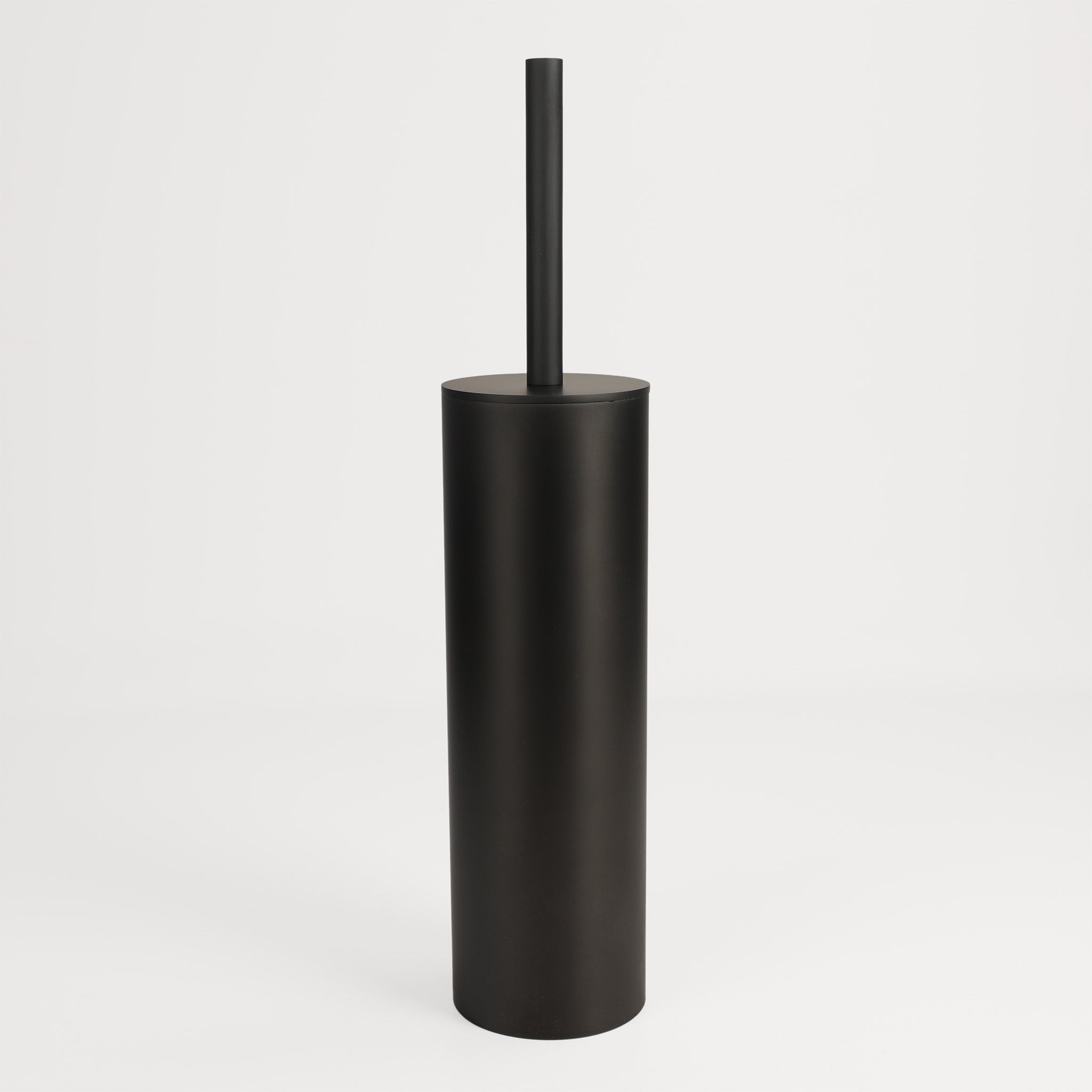 Stilvolle Toilettenbürstenhalterung in Deep-Black-PVD, modernes Badezimmer-Design, Teil der WC-Garnitur von Fantini, angeboten von Das Feine Bad.