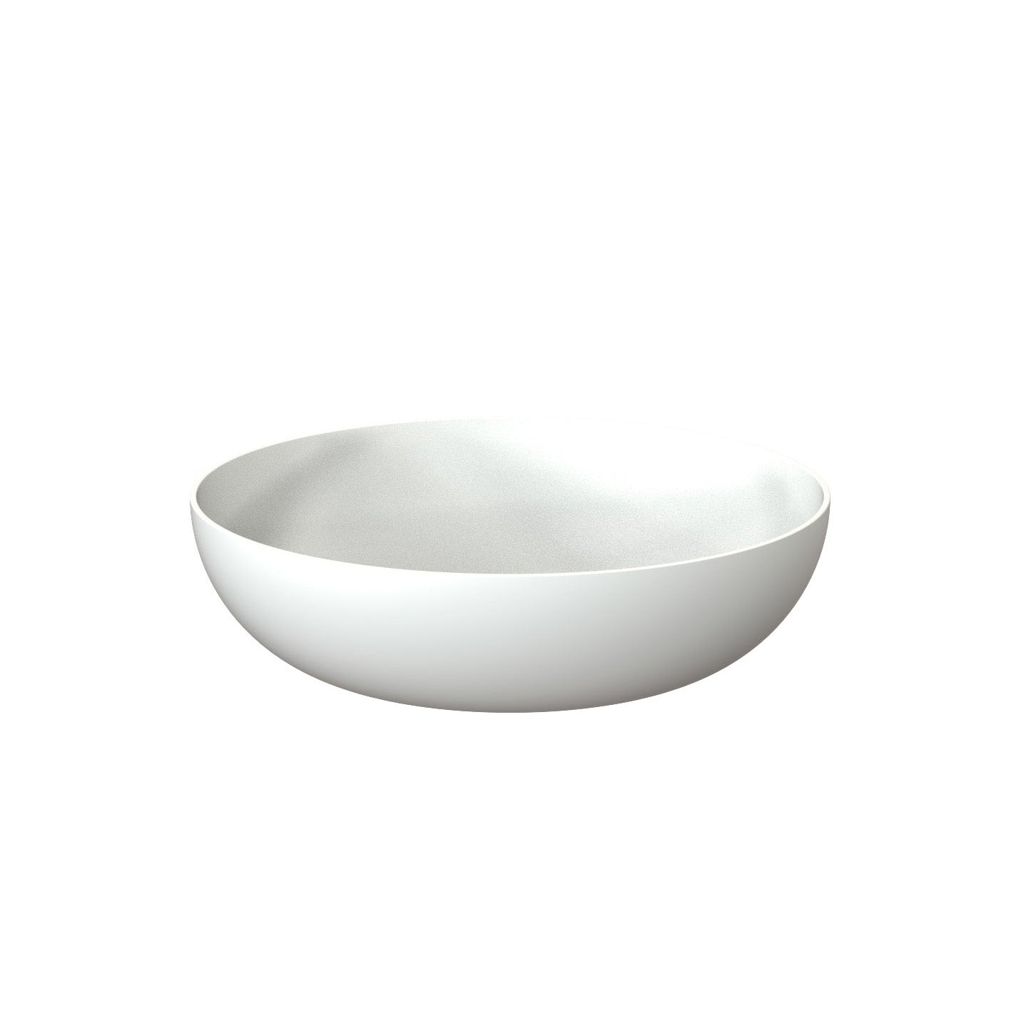 Schlichte Schale in Weiß matt – stilvolles Wohnaccessoire für Badezimmer oder Schlafzimmer.