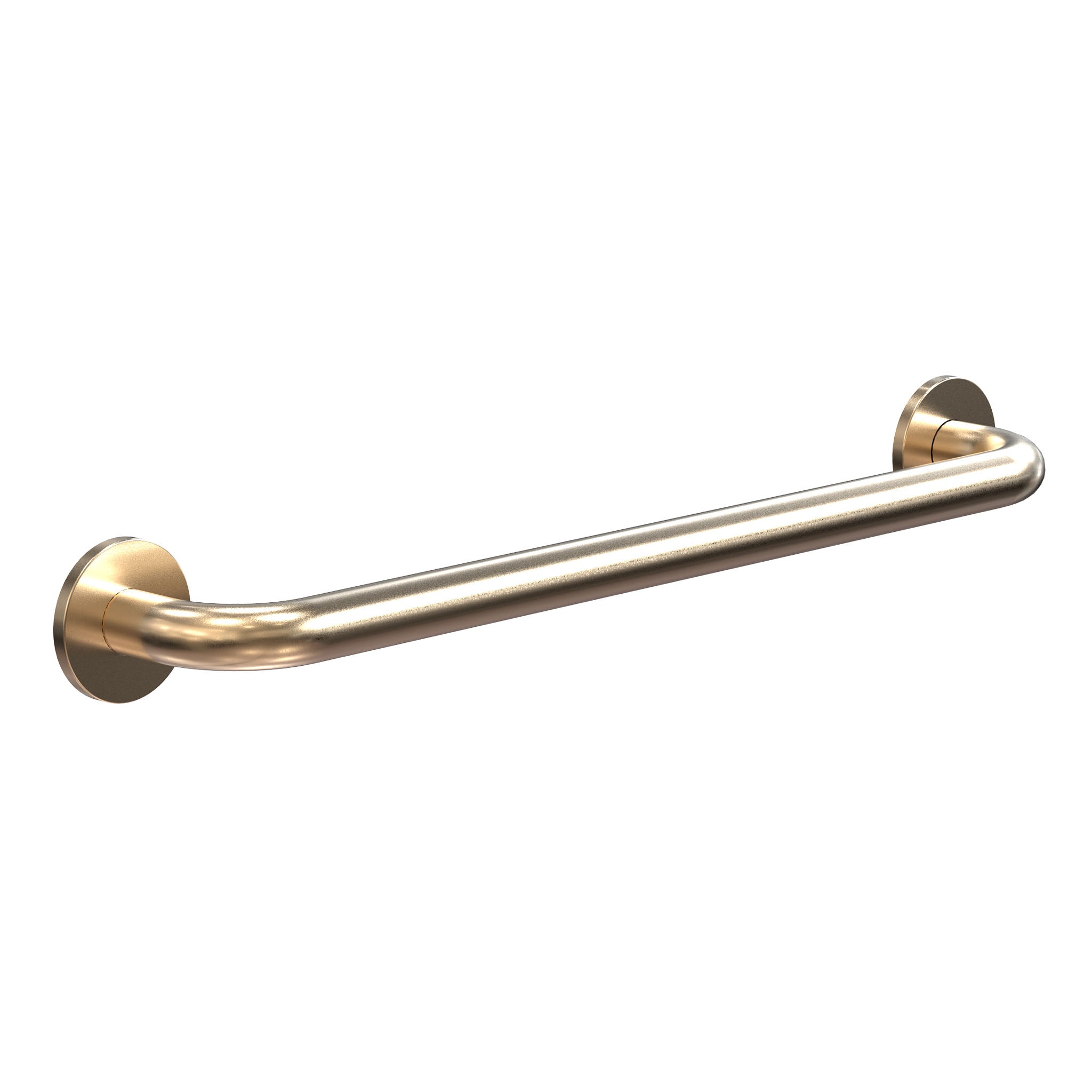 Gebürsteter Haltegriff 60 cm in Goldoptik – eleganter Badgriff mit hochwertiger Oberfläche