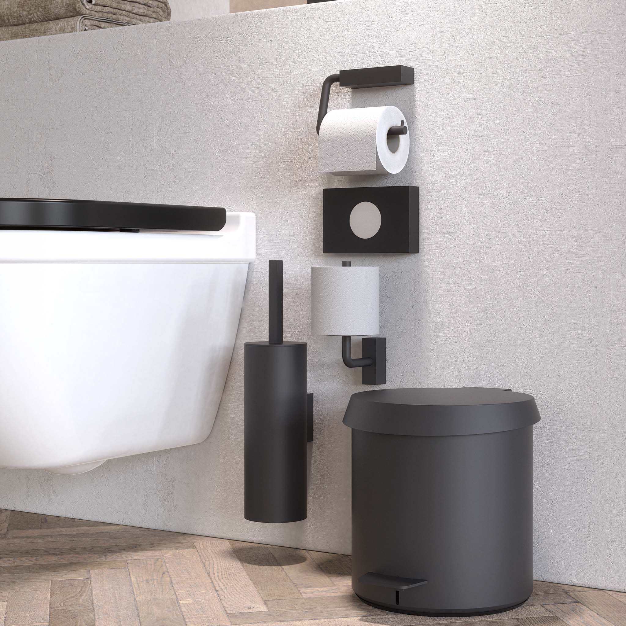 Soporte para papel higiénico Quadra 3014