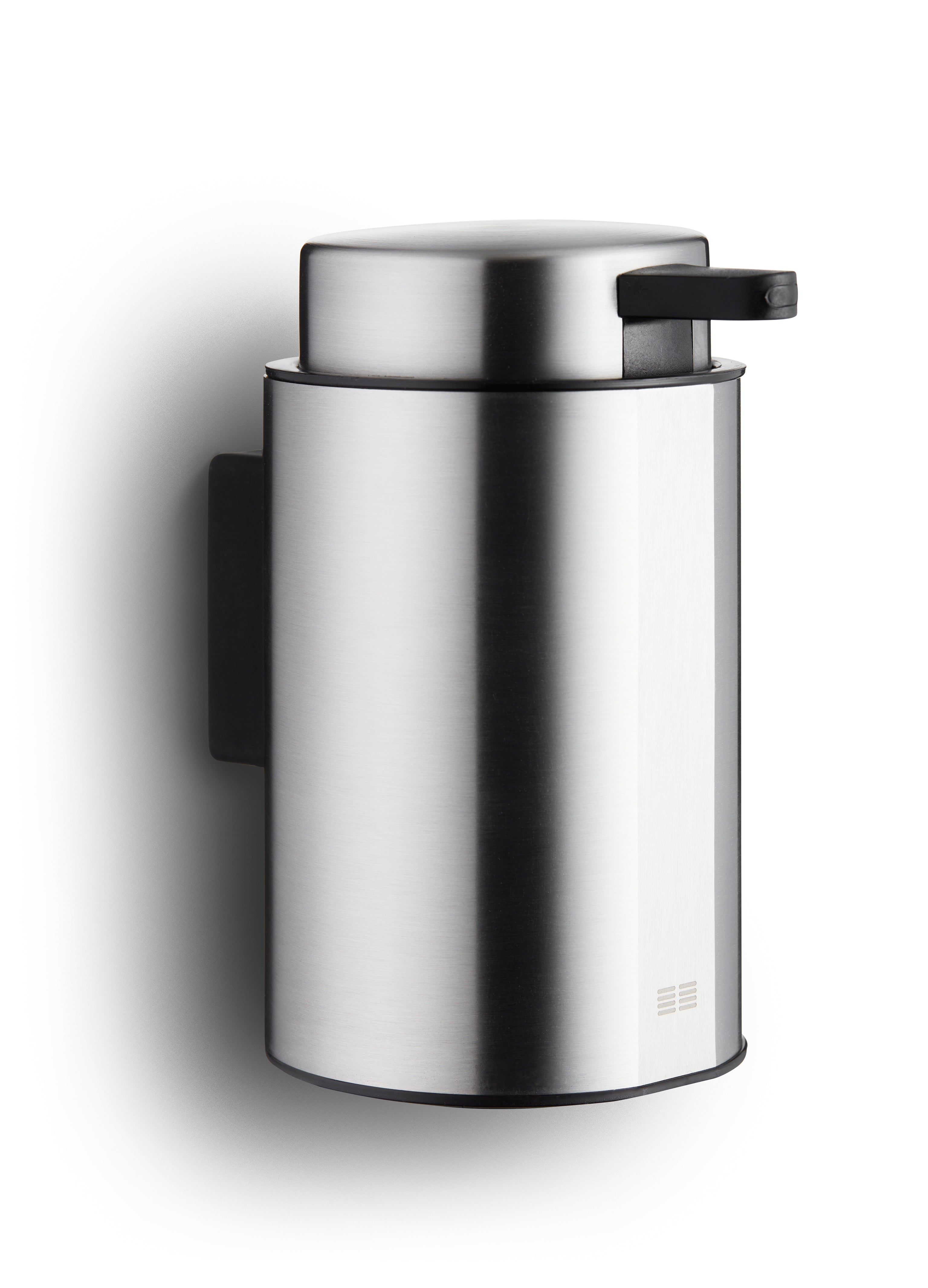 Unidrain Reframe wall soap dispenser - brushed stainless steel
