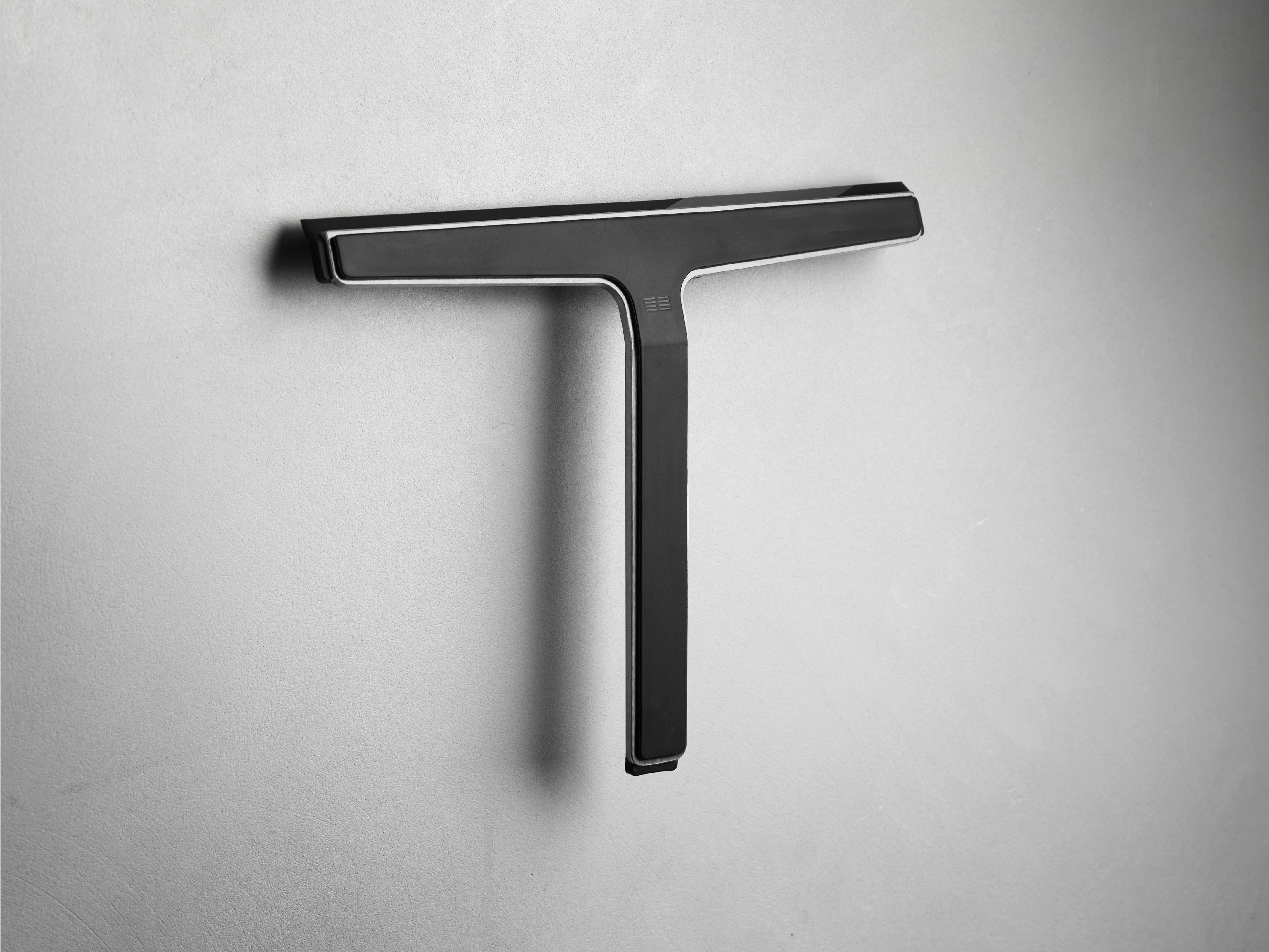 Unidrain Reframe shower squeegee - brushed stainless steel
