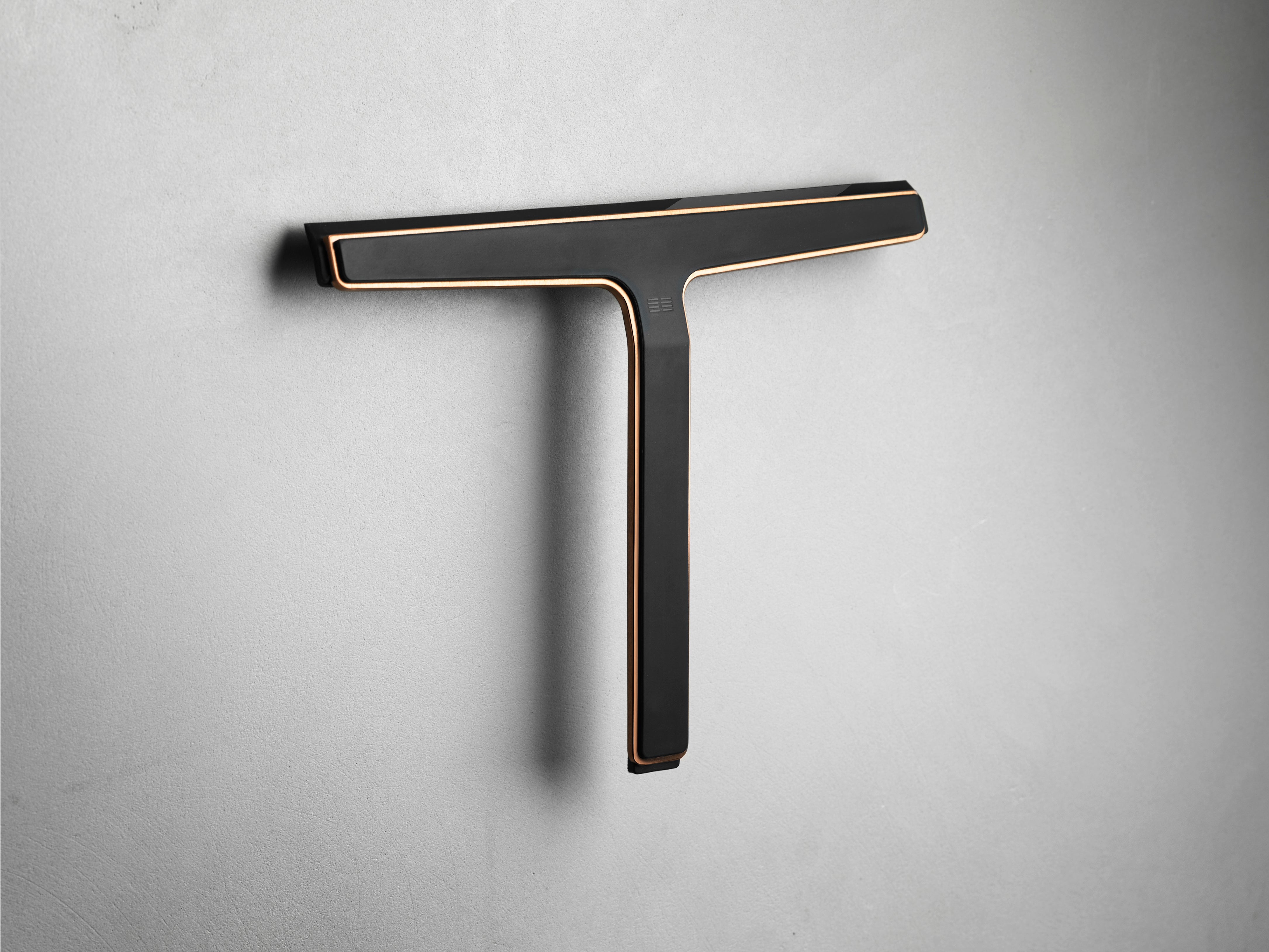 Unidrain Reframe shower squeegee - brushed copper