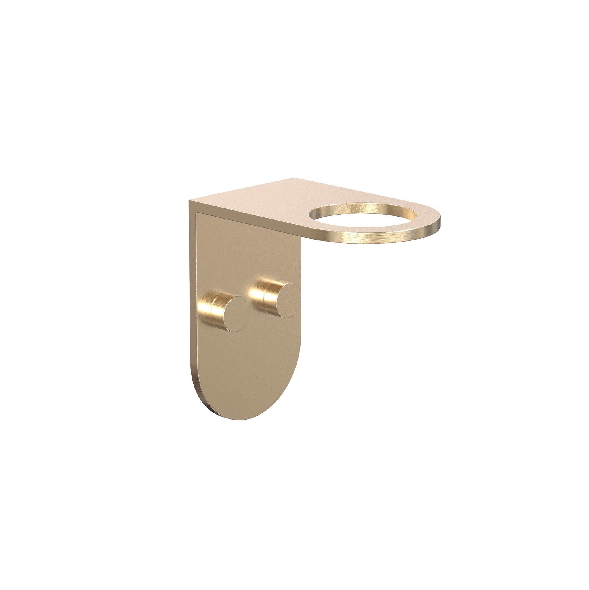 Seifenspenderhalter 1985 von Frost Denmark in gebürstetem Gold – elegante Lösung für stilvolle Badezimmer