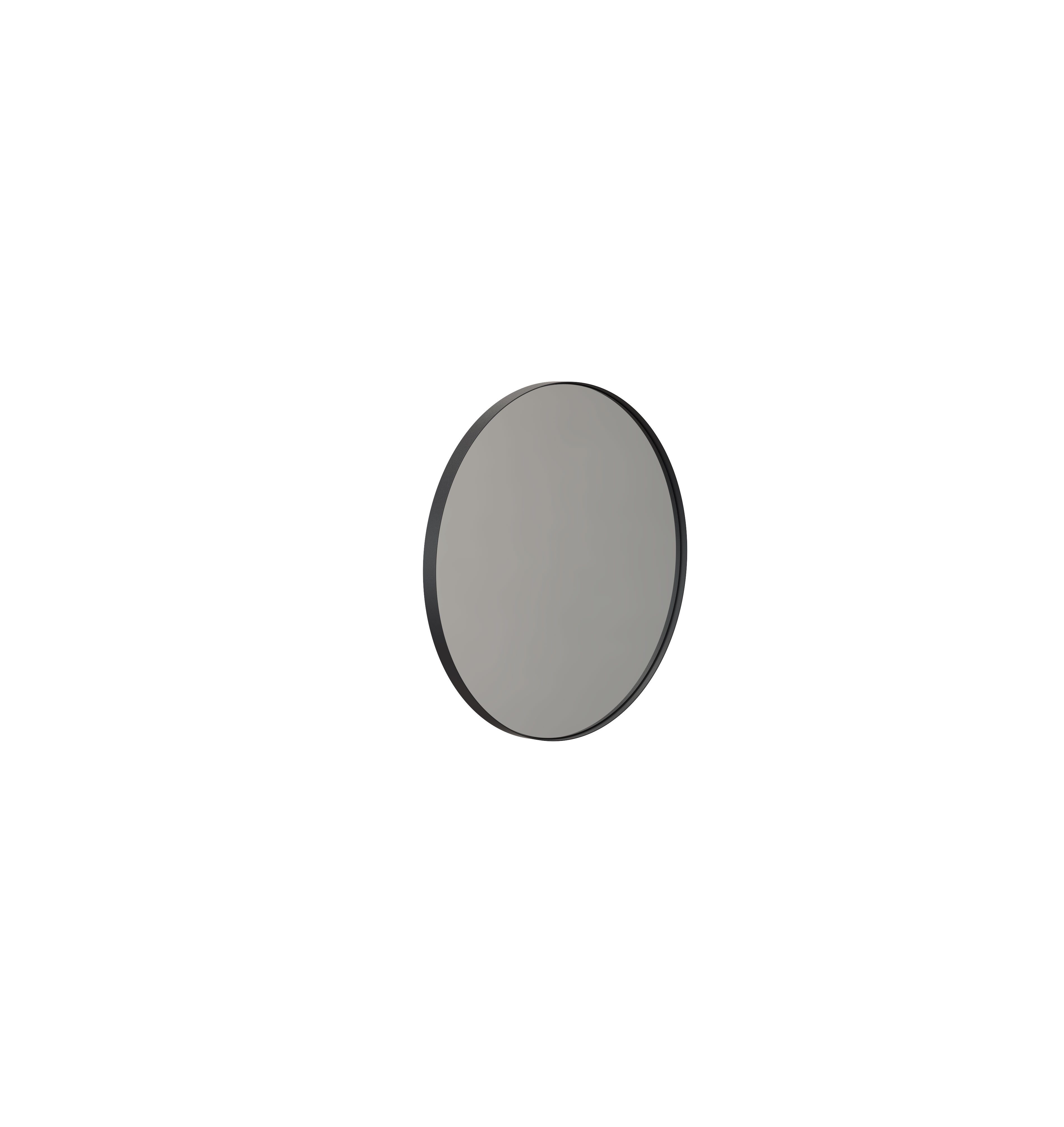 Mirror round FROST UNU 600 matt black