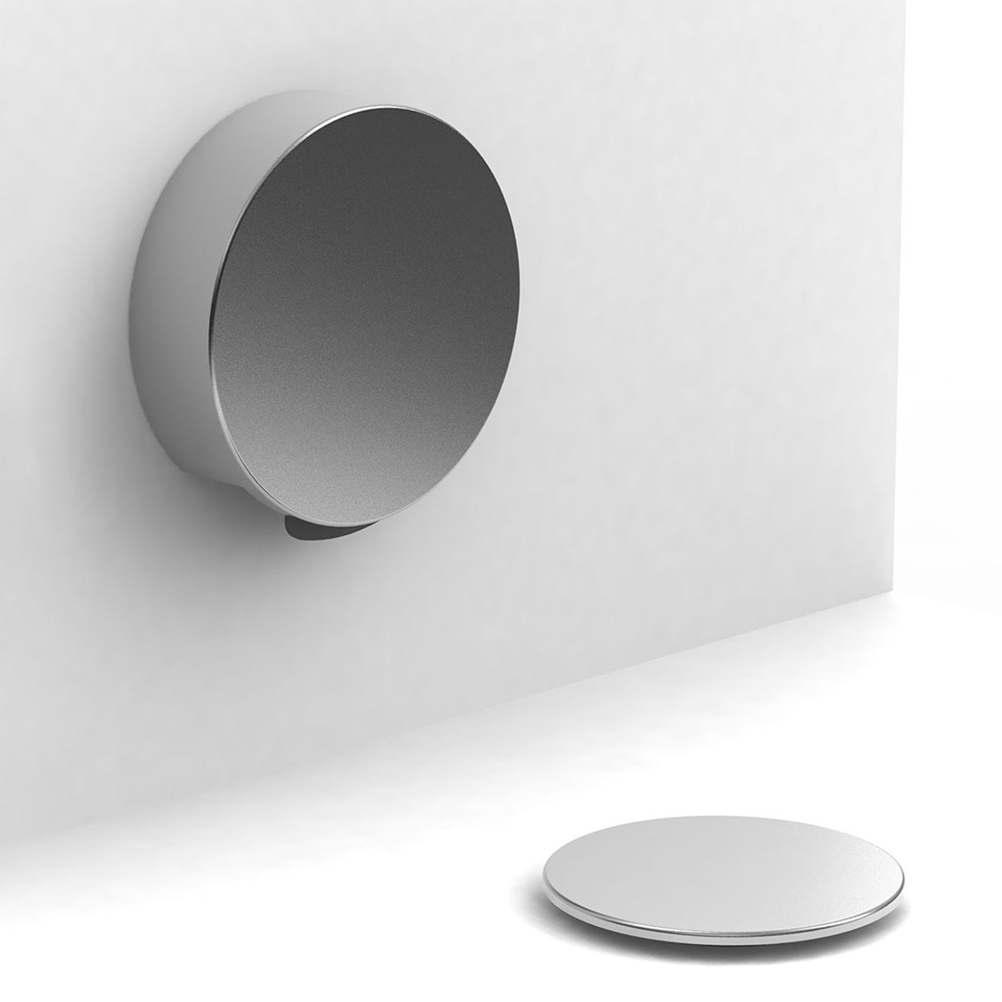 Exklusive Ablauf- und Überlaufgarnitur mit integrierter Füllfunktion von Vola – elegante Komplettlösung für große Badewannen im modernen Design.