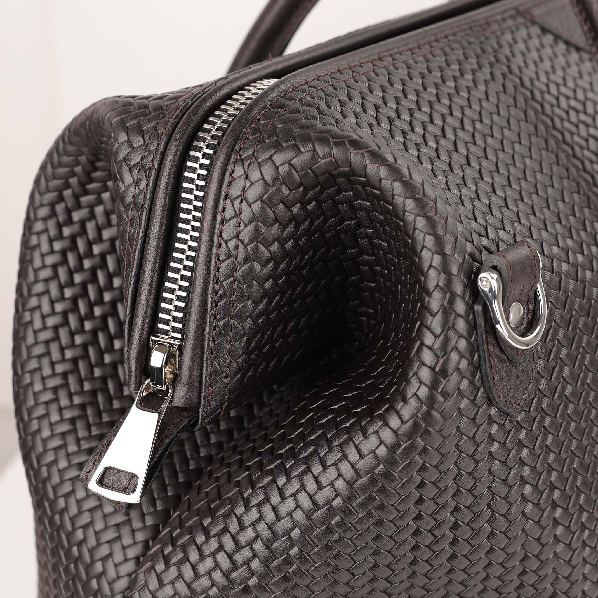 Bolsa de viaje de piel Weekender XL