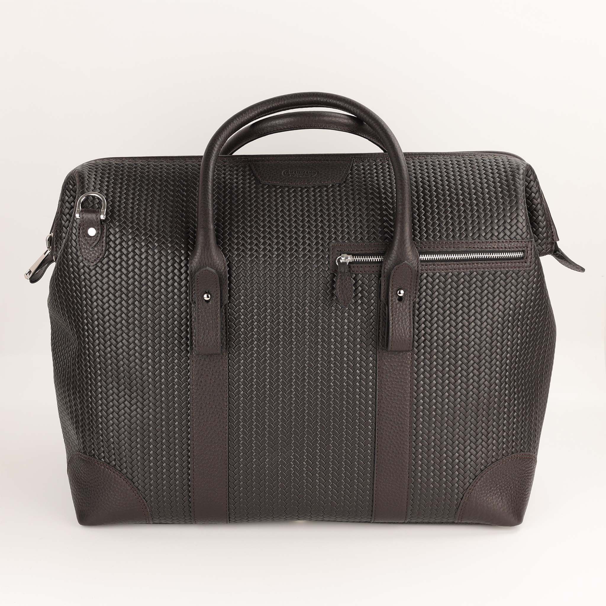 Bolsa de viaje de piel Weekender XL