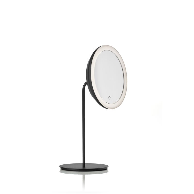 Cosmetic mirror illuminated ZONE black
