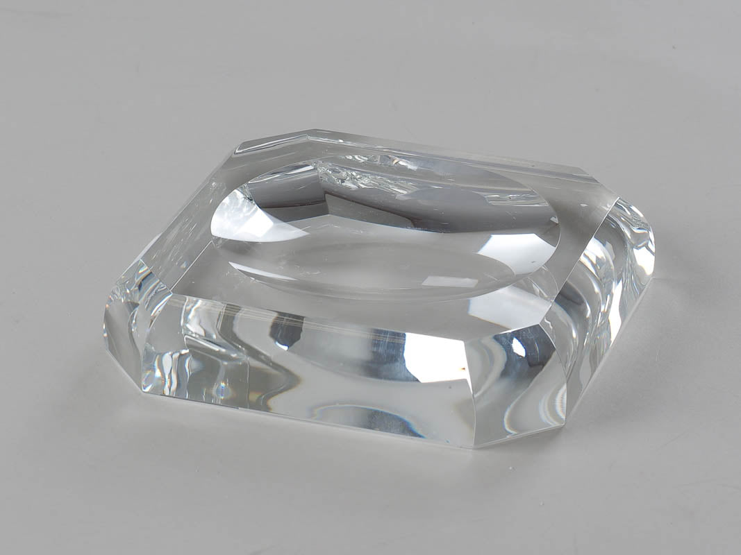 Kristallglas - Seifenschale in klar