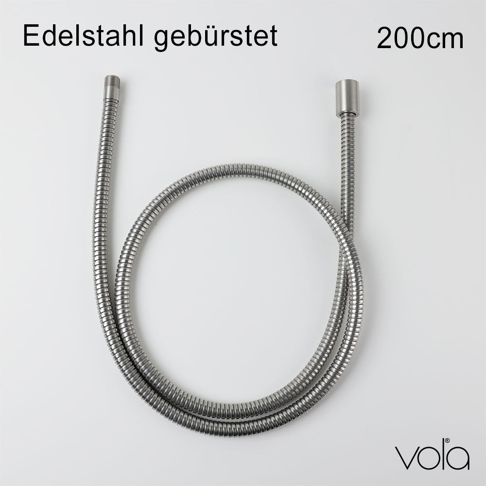 Vola shower hose stainless steel