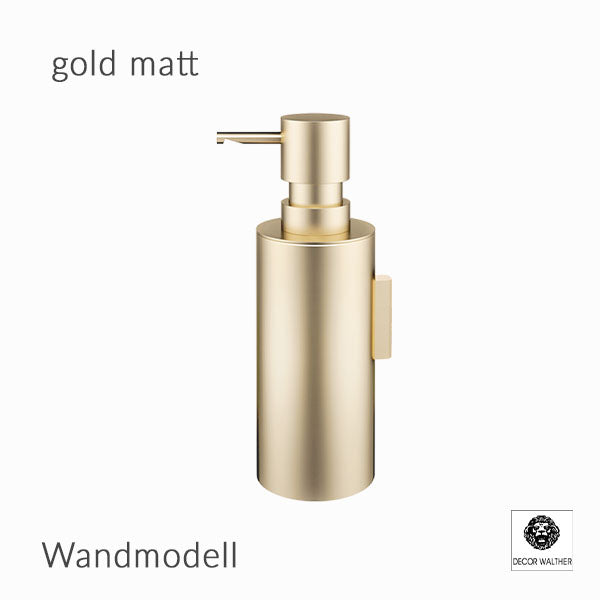 Wandseifenspender gold matt Decor Walther